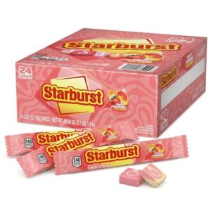 Starburst Fruit Cream Chewy Candy 2.07oz 24ct